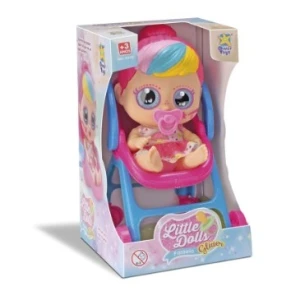 Boneca Little Dolls Glitter - Carrinho De Passeio