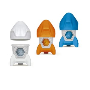 Foguete E Massa Display Com 9 Unid