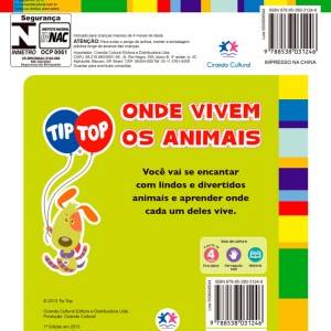 Tip Top - Onde Vivem Os Animais-9788538031246-62686