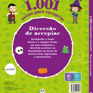1.001 Coisas Para Encontrar - Diversão De Arrepiar-9788538091264-90794