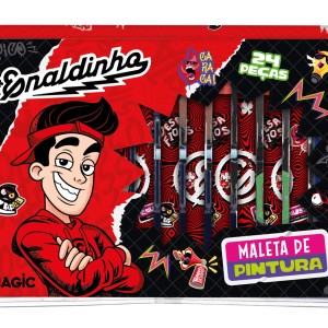 Maleta De Pintura 24 Peças Enaldinho