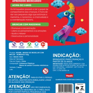 Molde E Brinque 11 Peças - Números-7899550902499-80955
