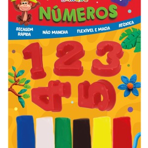 Molde E Brinque 11 Peças - Números-7899550902499