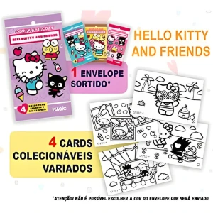 Hello Kitty Comfy And Cozy - Com 4 Cards