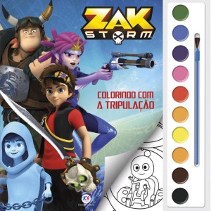 Zak Storm - Colorindo Com A Tripulação