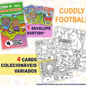 Cuddly Football - Com 4 Cards