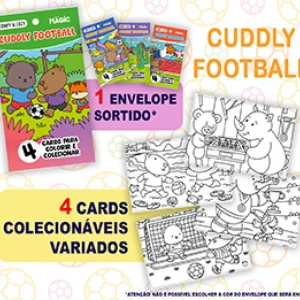 Cuddly Football - Com 4 Cards