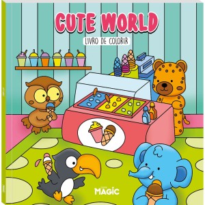 Cute World - Livro De Colorir