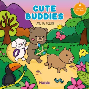 Cute Buddies - Livro De Colorir