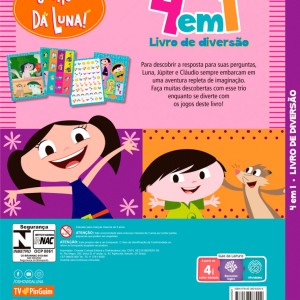 O Show Da Luna - 4 Em 1 - Livro De Diversão-9788538083009-62542