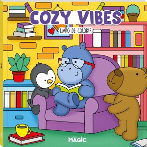 Cozy Vibes - Livro De Colorir