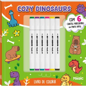 Cozy Dinosaurs - Para Colorir