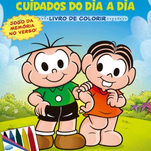 Turma Da Mônica - Kit Médio + Giz De Cera (sem Solapa)-7898656014211