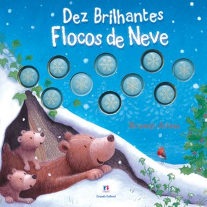 Dez Brilhantes Flocos De Neve