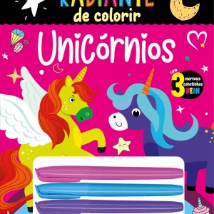 Unicórnios - Meu Livro Radiante De Colorir