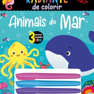 Animais Do Mar - Meu Livro Radiante De Colorir