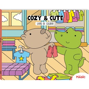 Cozy And Cute - Livro De Colorir