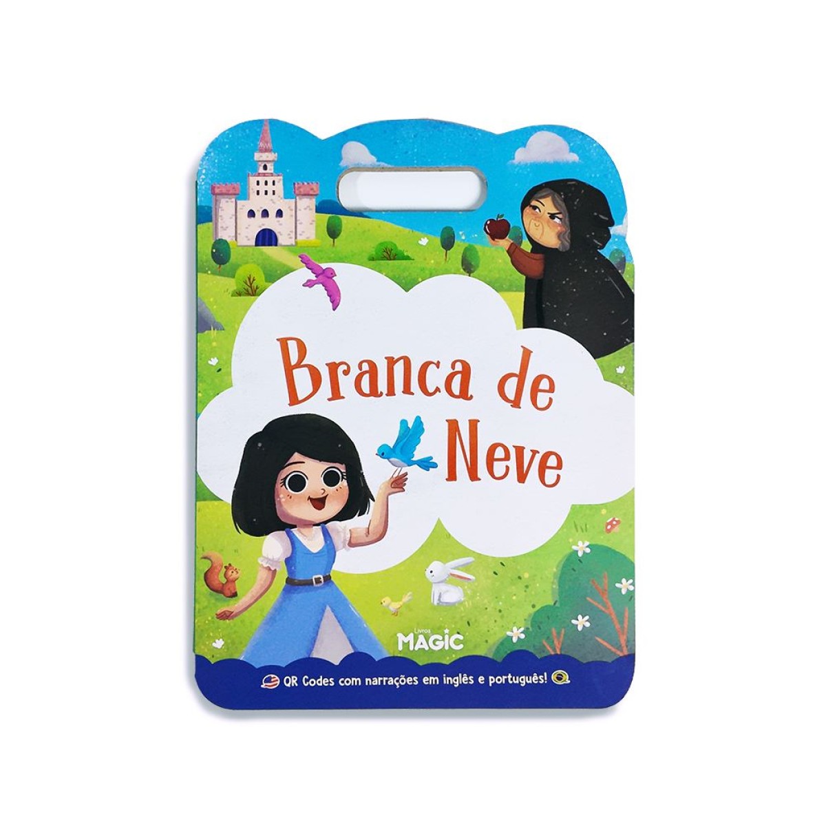 Branca De Neve - Texto E Narração Em Português E Inglês
