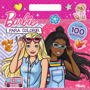 Barbie - Com 100 Adesivos