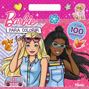 Barbie - Com 100 Adesivos