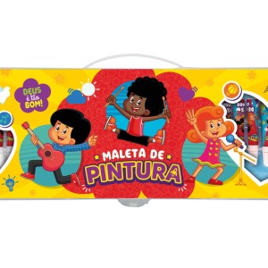 Maleta De Pintura 92 Peças 3 Palavrinhas-7899550902376