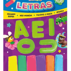 Molde E Brinque 11 Peças - Letras