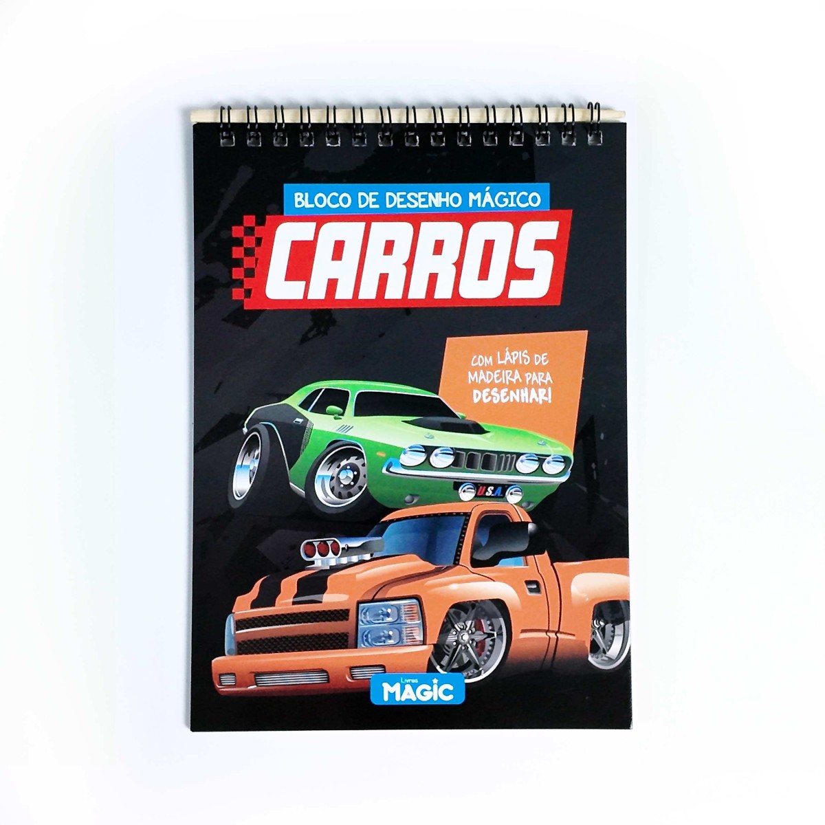 Carros - Bloco De Desenho Mágico