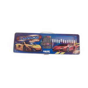 Maleta De Pintura 92 Peças Carros