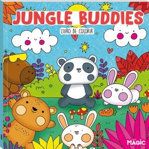 Jungle Buddies - Livro De Colorir
