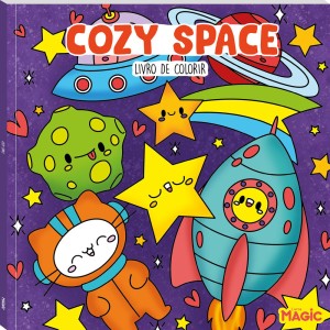 Cozy Space - Livro De Colorir