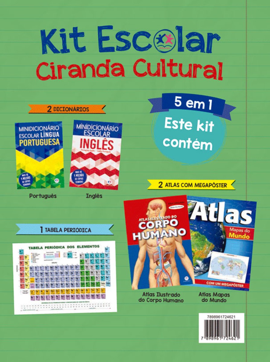 Kit Escolar 2 (verde)