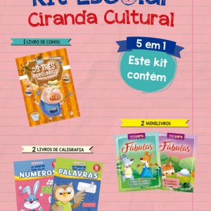 Kit Escolar 4 (rosa)