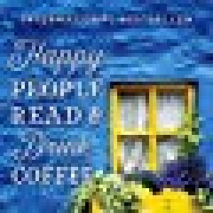 Happy People Read And Drink Coffee