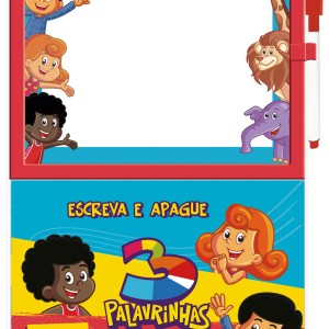 3 Palavrinhas - Escreva E Apague
