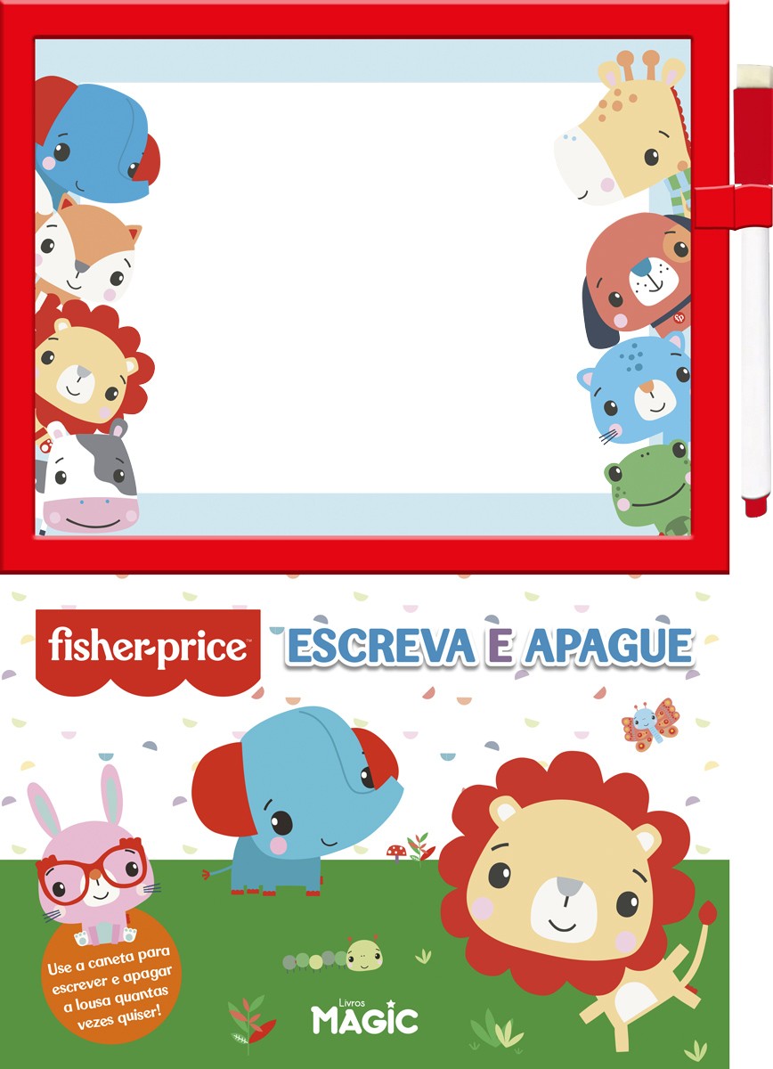 Fisher-price - Escreva E Apague