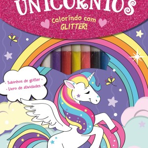 Unicórnios - Colorindo Com Glitter