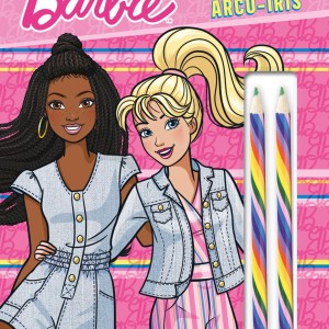 Barbie - Colorindo Com O Arco-íris