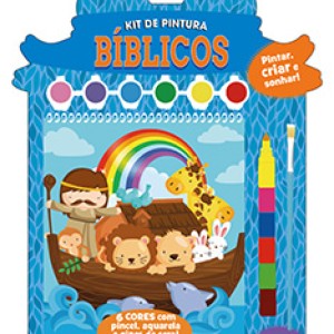 Kit De Pintura Bíblicos - Pintar, Criar E Sonhar
