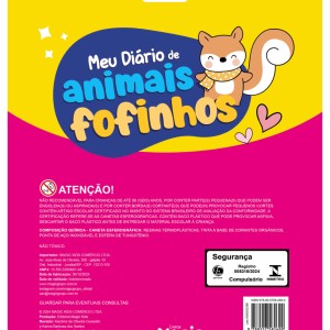 Animais Fofinhos - Livro Diário Secreto-9788557582699-54109