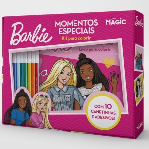 Barbie - Momentos Especiais Kit Para Colorir