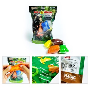 Massa De Modelar Eva Pula E Molda 150g - Dinossauro-7899550903038-72068