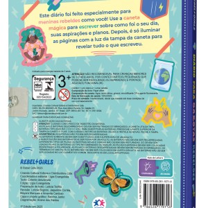 Garotas Rebeldes - Livro Diário Para Garotas Rebeldes-9786526119716-98824