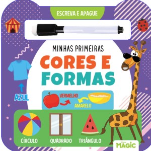 Escreva E Apague - Minhas Primeiras Cores E Formas