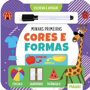 Escreva E Apague - Minhas Primeiras Cores E Formas