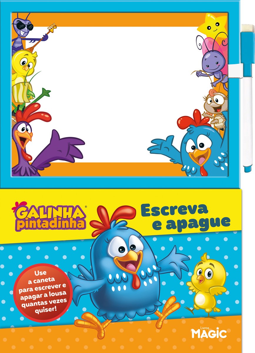 Galinha Pintadinha - Escreva E Apague