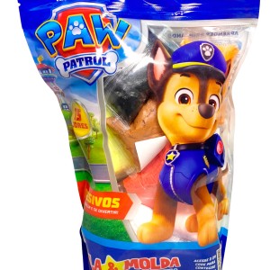 Massa De Modelar Eva Pula E Molda 150g Com Adesivos - Chase E A Patrulha Canina