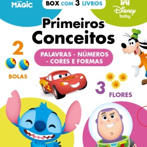 Box Disney Baby Primeiros Conceitos - Palavras, Números, Cores E Formas-9788557584884-38856