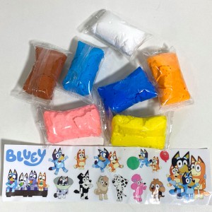 Massa De Modelar Eva Pula E Molda 70g Com Adesivos - Bluey-7899550904363-52572