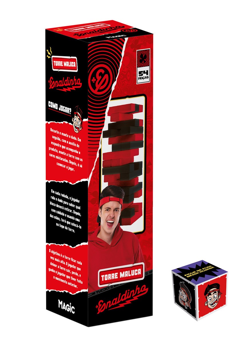 Torre De Equilíbrio Magic Kids Enaldinho