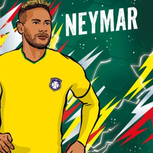 Os Maiores Astros Do Futebol - Neymar
